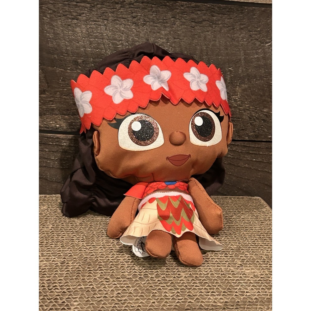 Disney Doorables MOANA Puffables‎ 10in Soft Stretch Plush Island Dress Headband